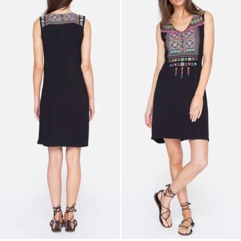 Johnny Was Dita Yoke Long Tunic dress